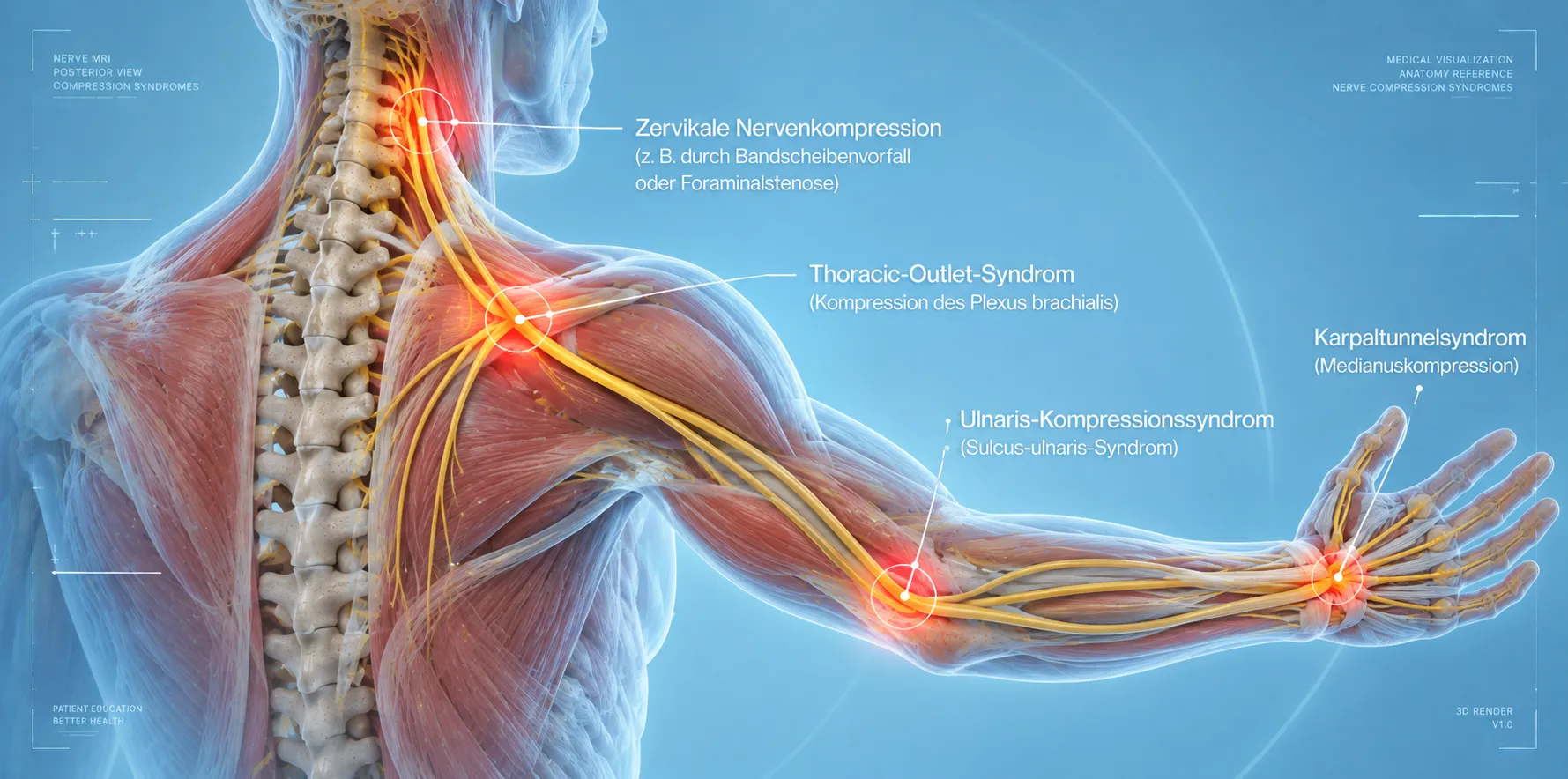 Nervenkompressionssyndrome